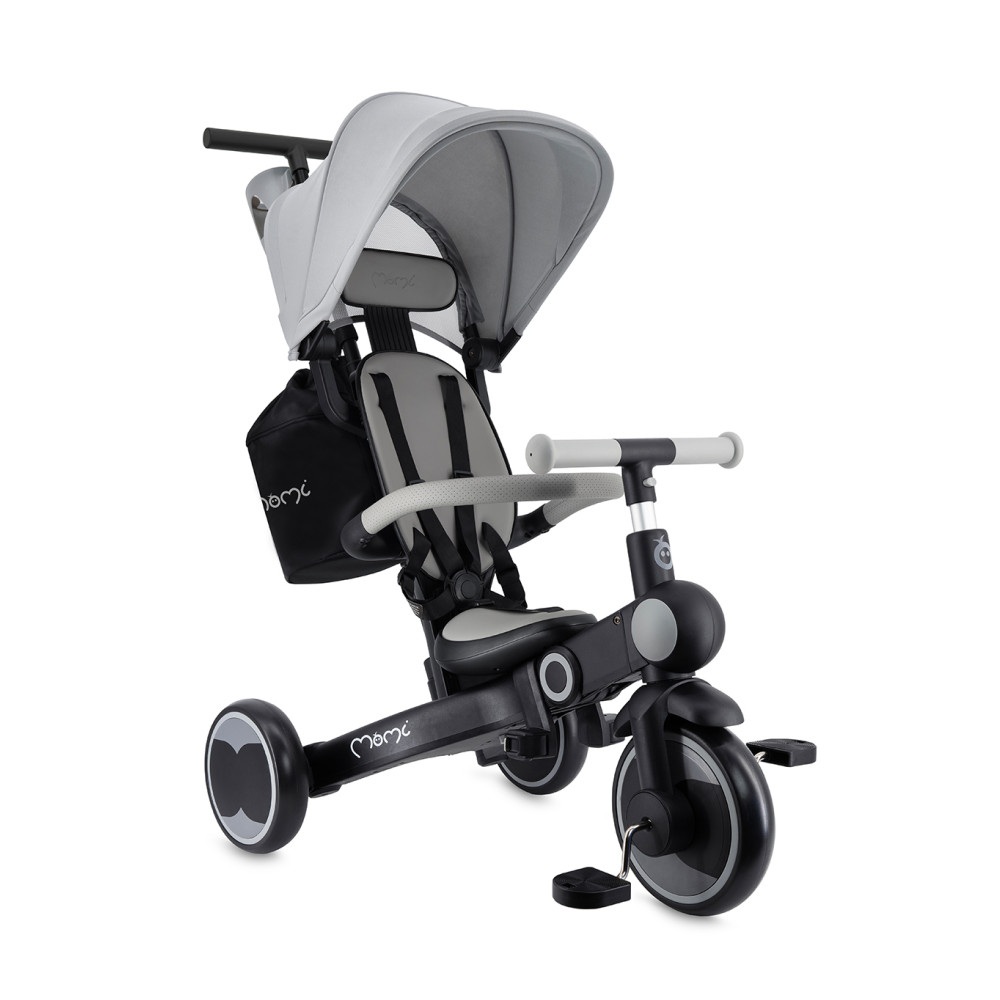 Tricicleta Momi 4 în 1 Solivia Grey - imagine 3