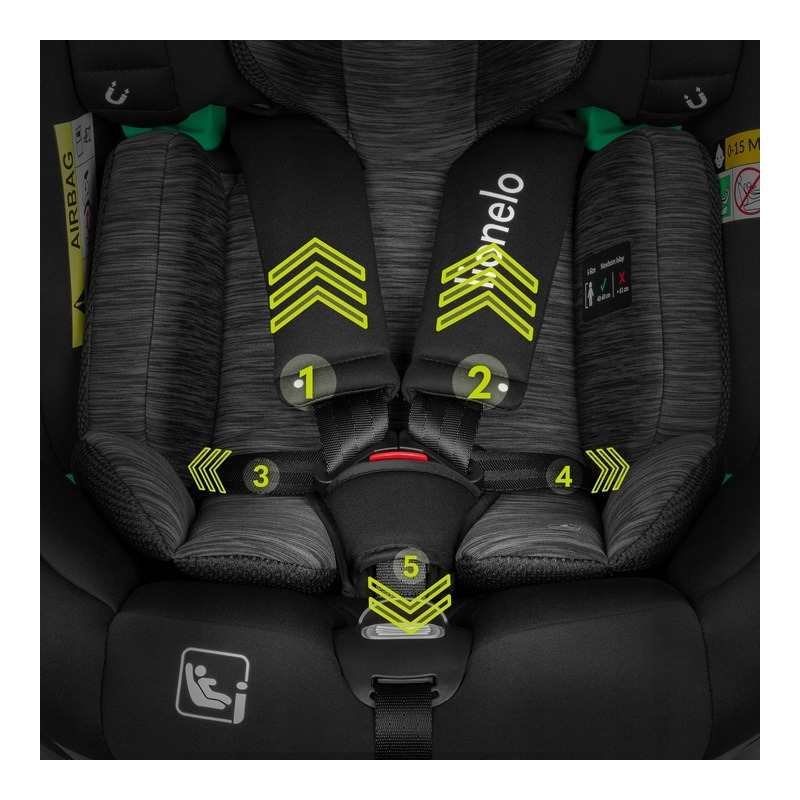 Scaun auto Lionelo Braam i-Size, 0-36 kg, ISOFIX - imagine 8