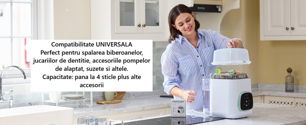 Momcozy KleanPal Pro - Sterilizator 4-în-1 - imagine 2