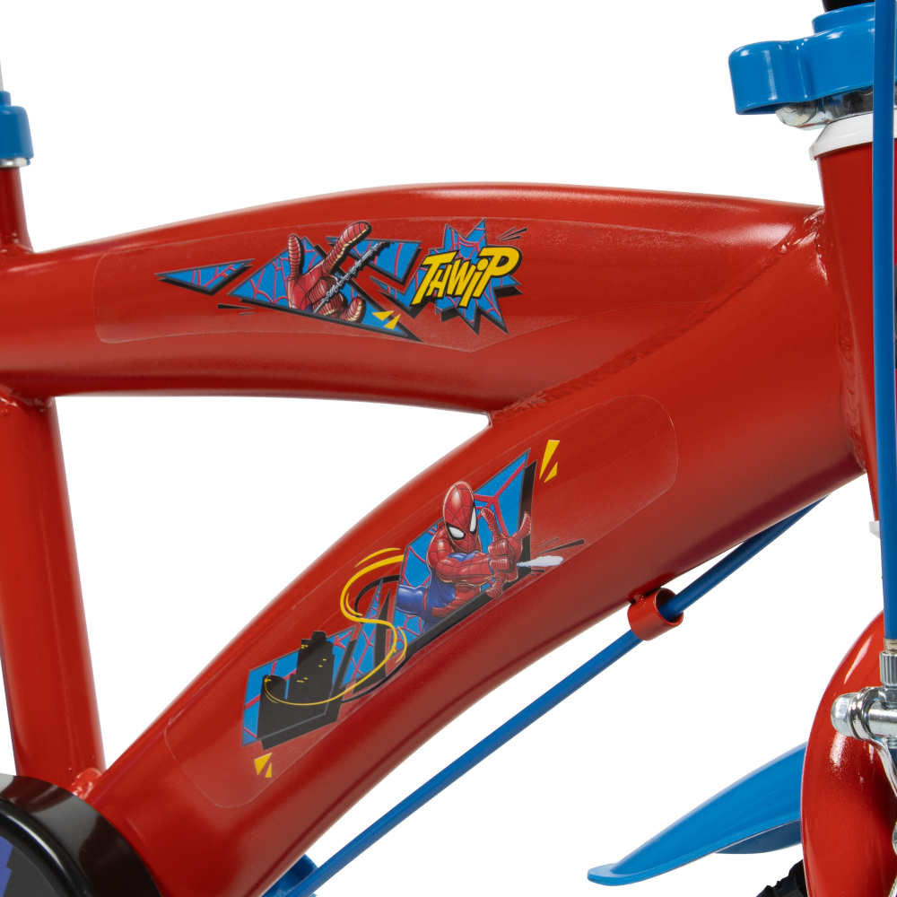 Bicicleta Huffy Spiderman 14" 4-6 ani - imagine 4