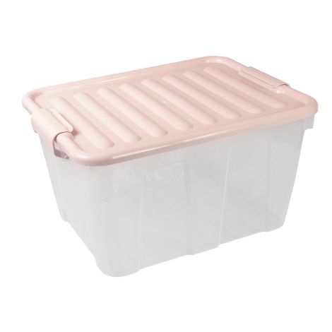 Cutie depozitare 30L Moje Bambino - transparentă - imagine 3