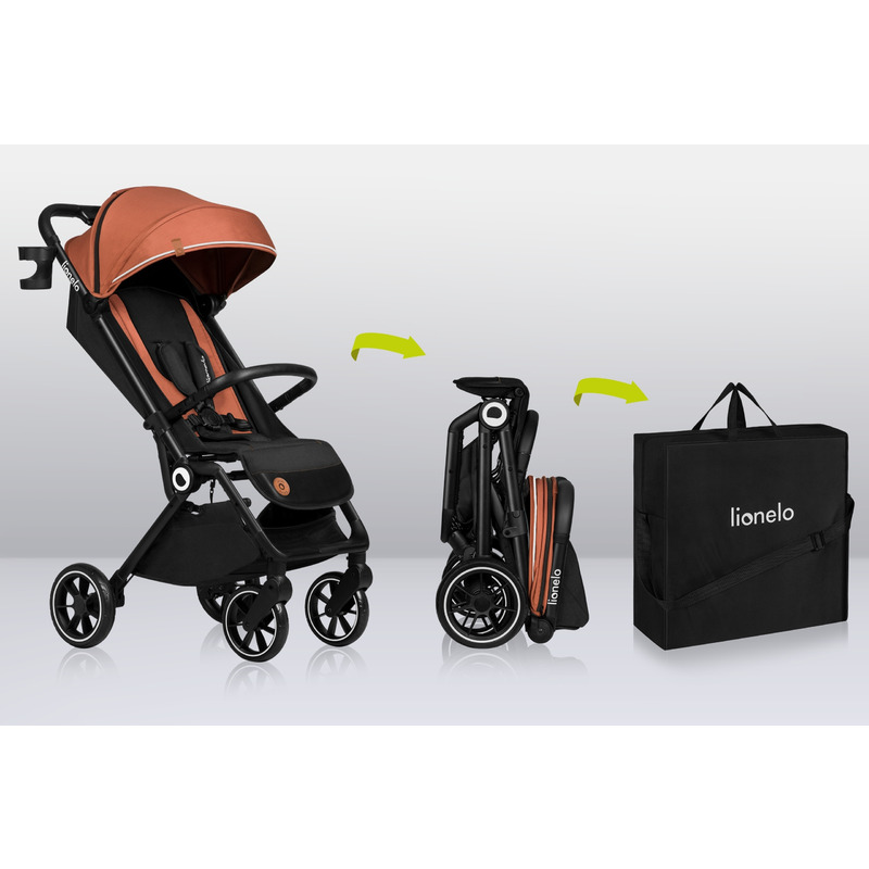 Carucior Sport Lionelo Cloe, Aluminiu, Pliabil Compact