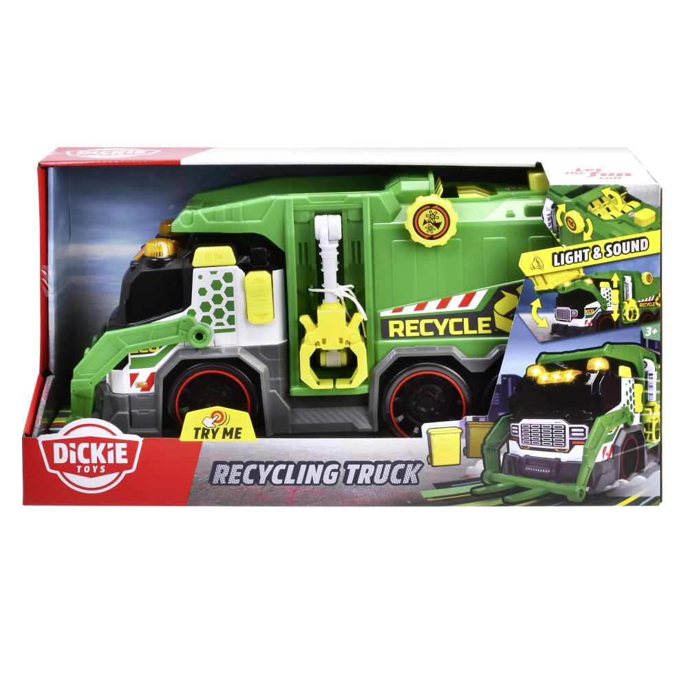 Dickie Toys Camion Reciclare 39cm Sunete & Lumini