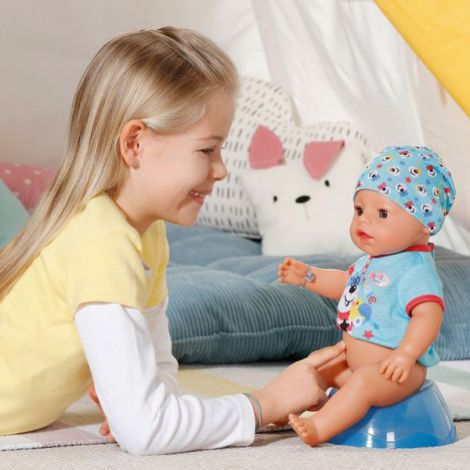 BABY born Baiat 43cm cu Suzeta Magica | Zapf - imagine 3