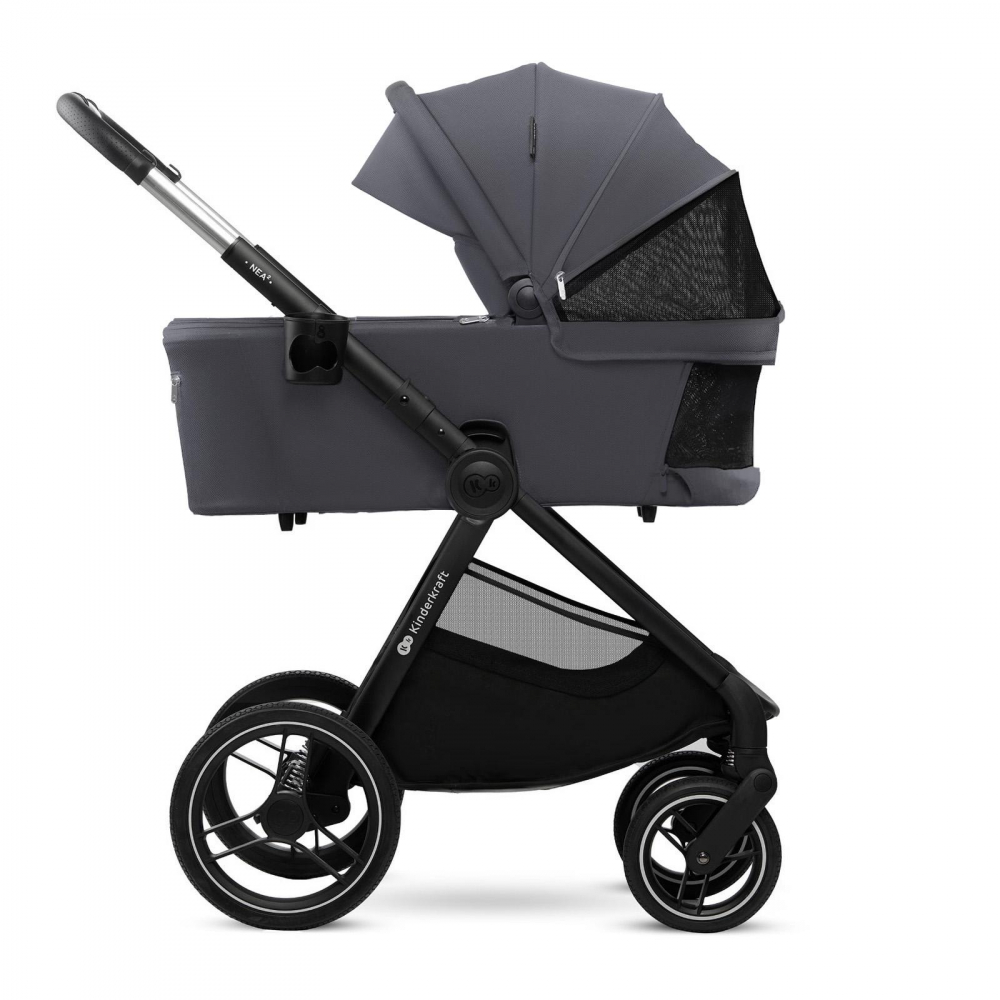 Carucior 2in1 Kinderkraft NEA 2.0 Grey - imagine 6