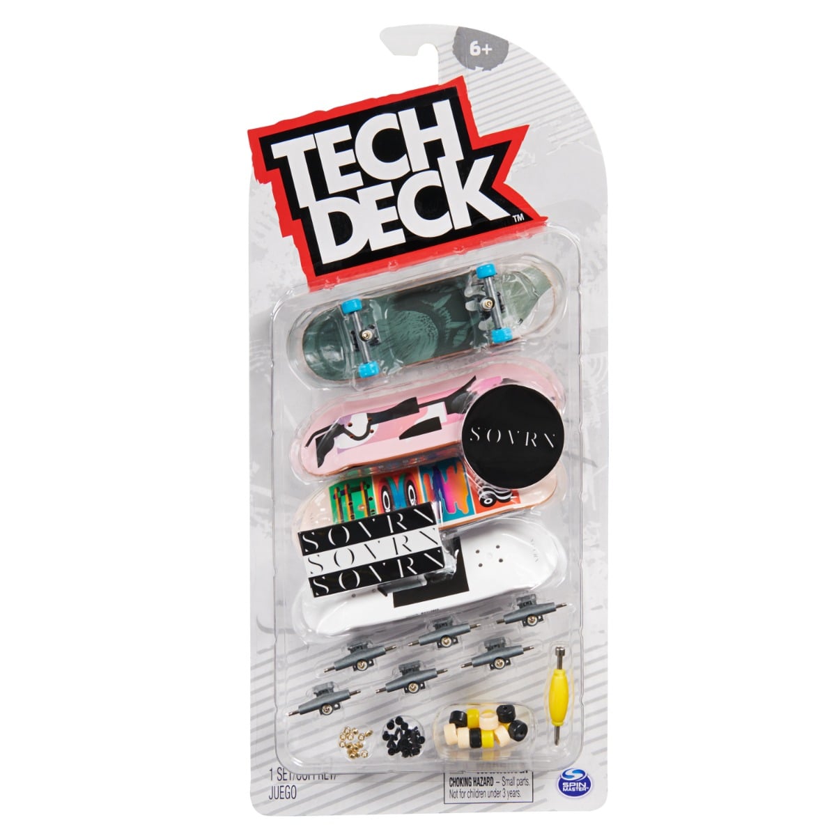 Set 4 mini placi Tech Deck Sovrn