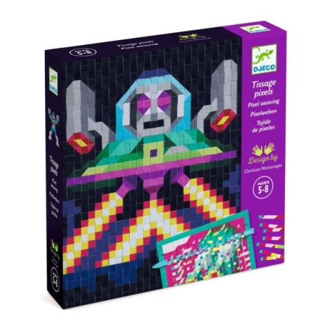 Joc Tesut Creativ UFO Djeco - Dezvoltare Copii