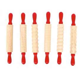 Set 6 Role Lemn Modelare Moje Bambino