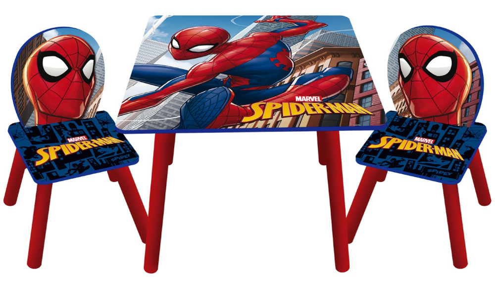 Set masă și 2 scaune Spiderman Arditex
