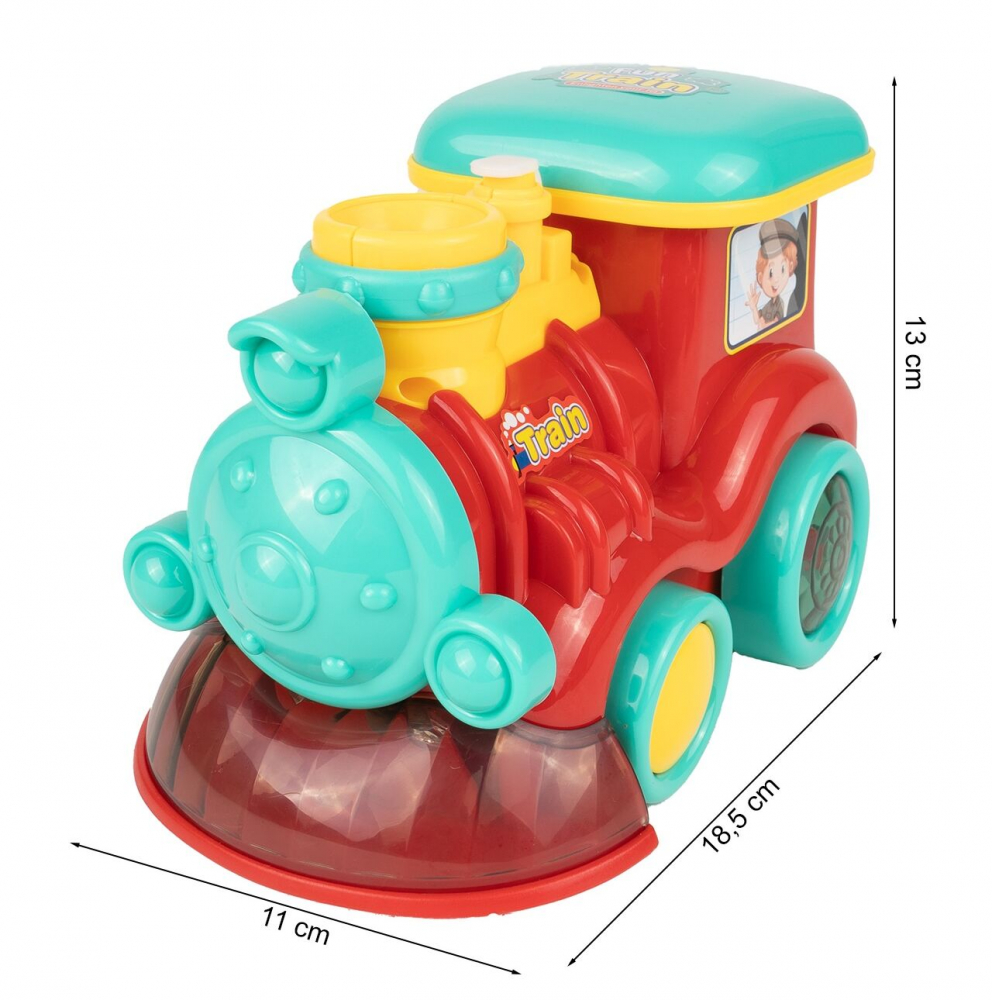Aparat Baloane Sapun Locomotiva cu Sunete Malplay - imagine 5