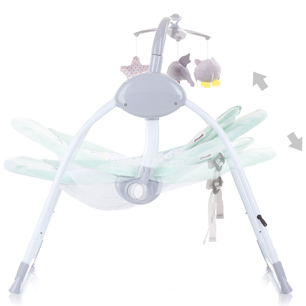 Leagan Electric Chipolino Hug Mint, 0-6 luni - imagine 2