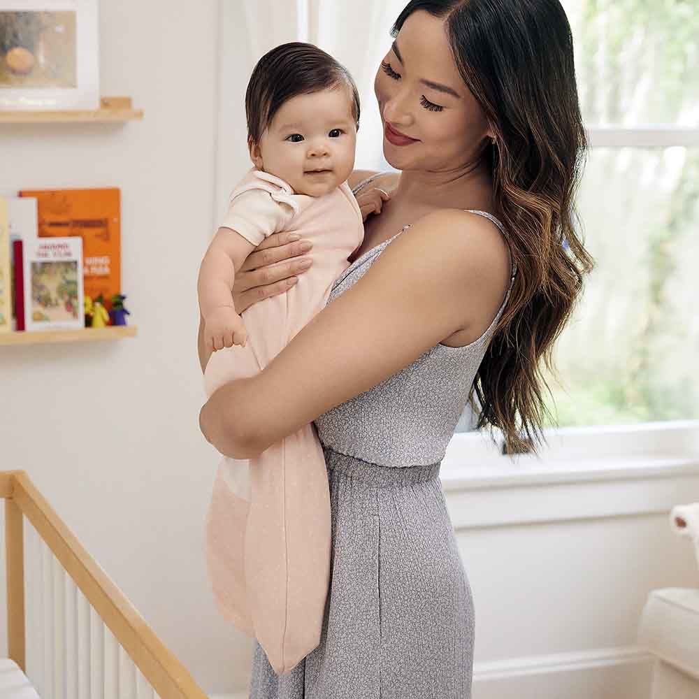 Sac de dormit Ergobaby Pink Sand, 0-6 luni - imagine 2