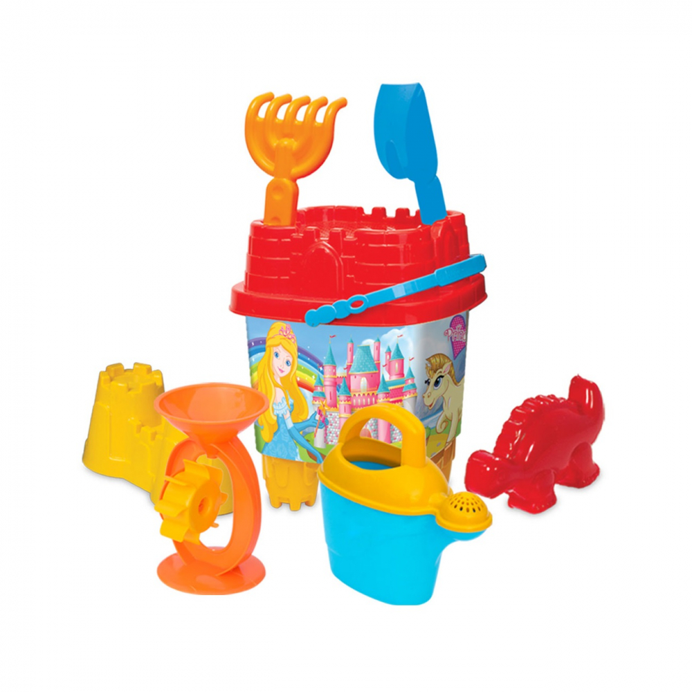 Set 8 Jucării Nisip Castel Burak Toys - imagine 2