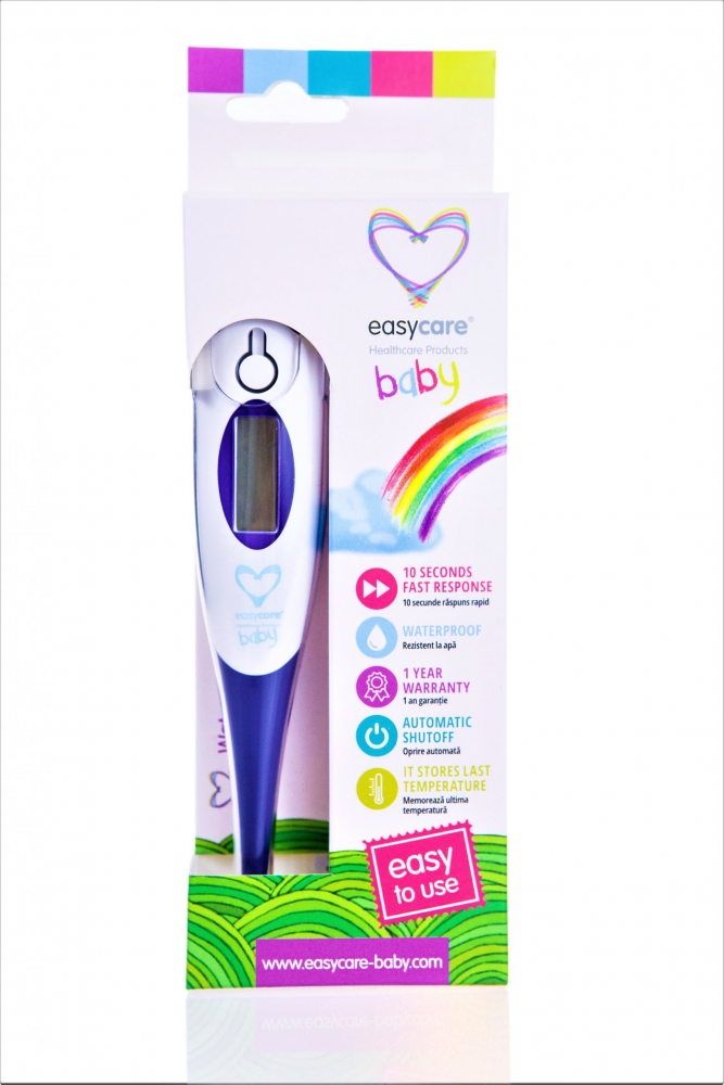 Termometru Easycare Baby Digital, Vârf Flexibil