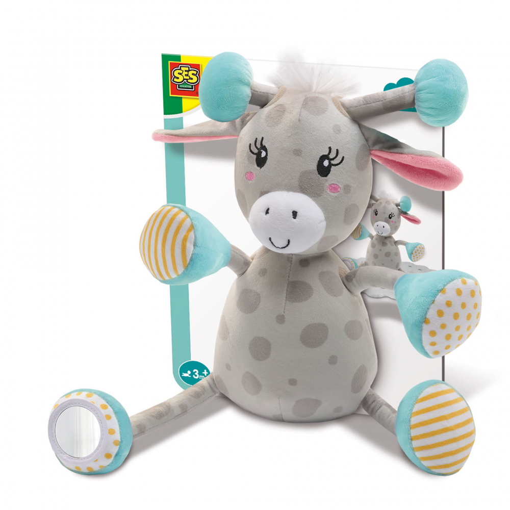 Jucărie Senzorială Girafa Sally | Ses Creative +3 Luni