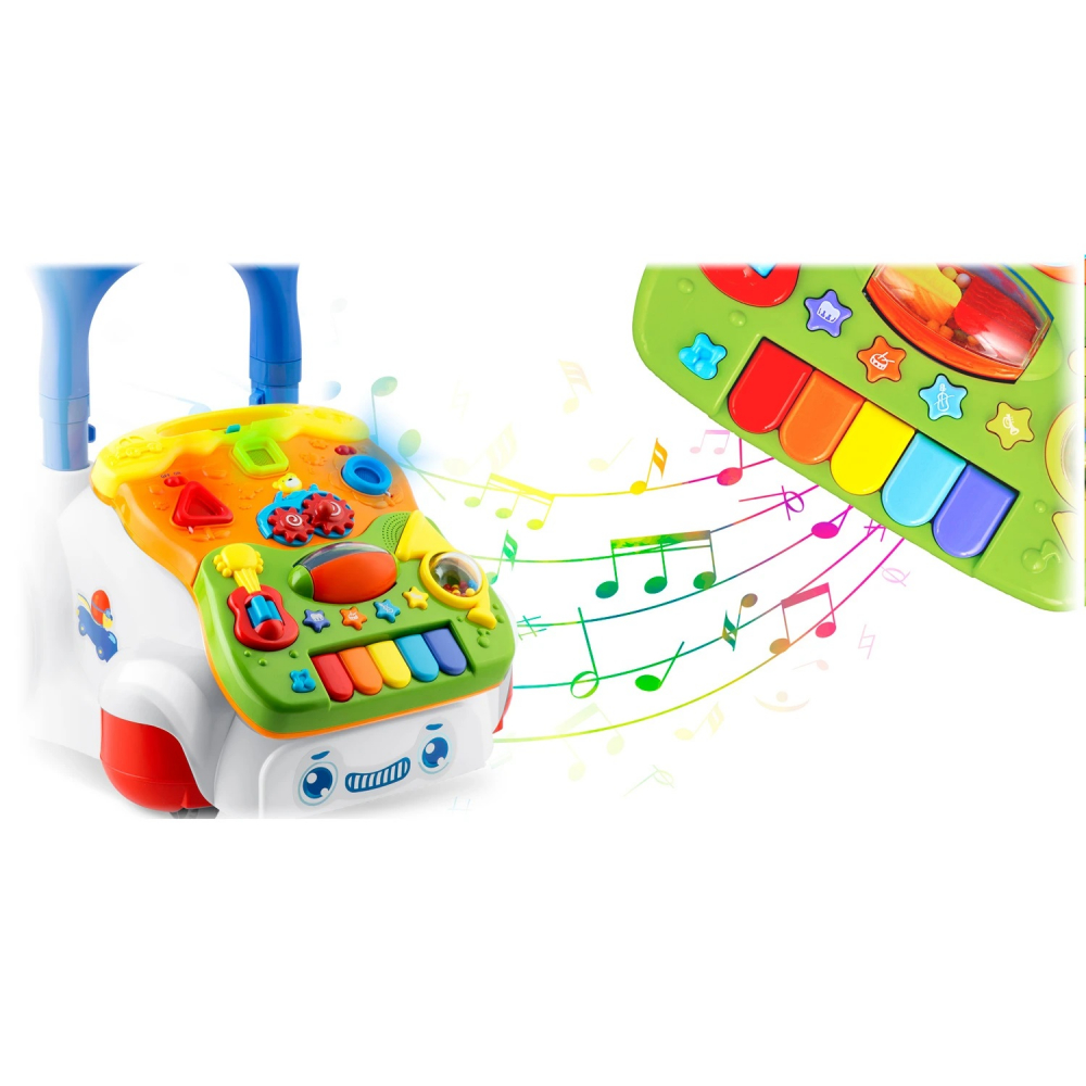 Antepremergător Ricokids 2in1 Educational, Alb - imagine 10