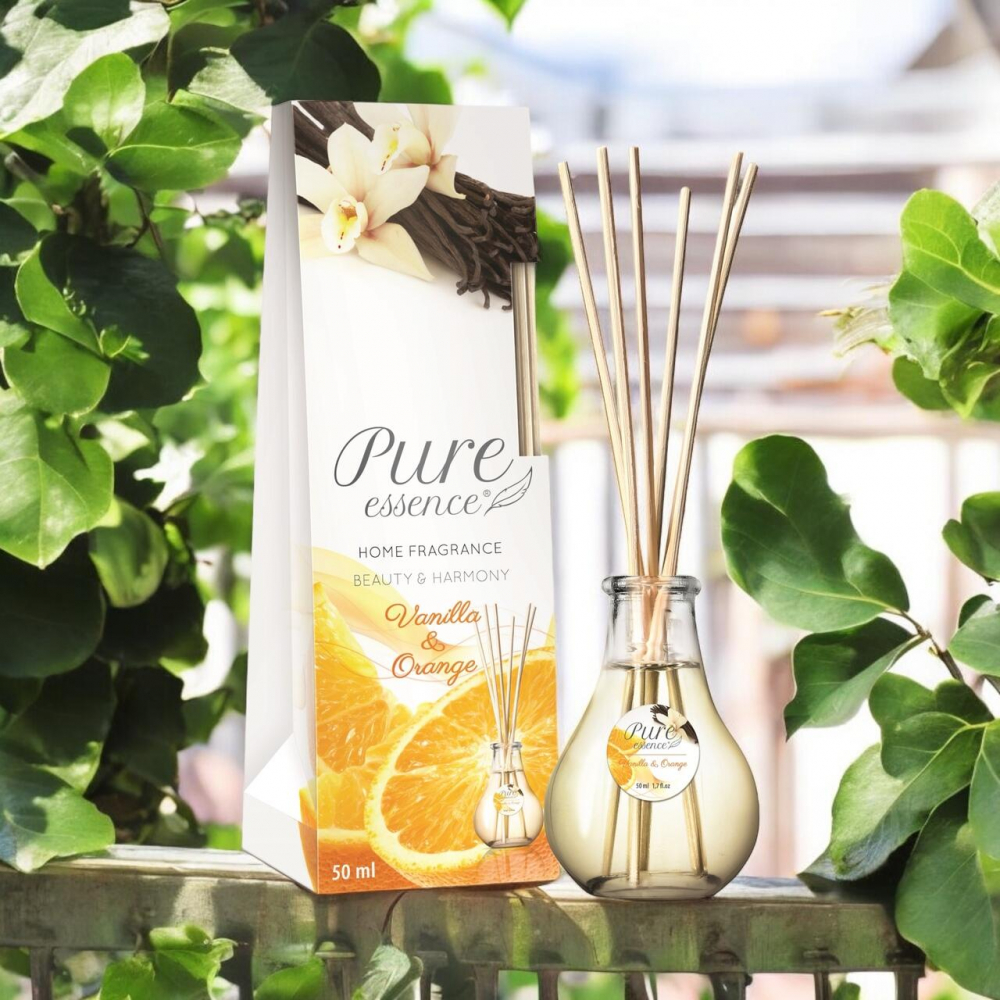 Pure Essence Vanilie & Portocala - Difuzor Revers