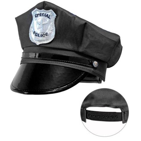 Sapca Politist Neagra Widmann - Adjustabila