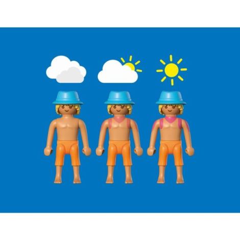 Playmobil Cuplu Tineri Plajă | Jucărie Rol - imagine 5
