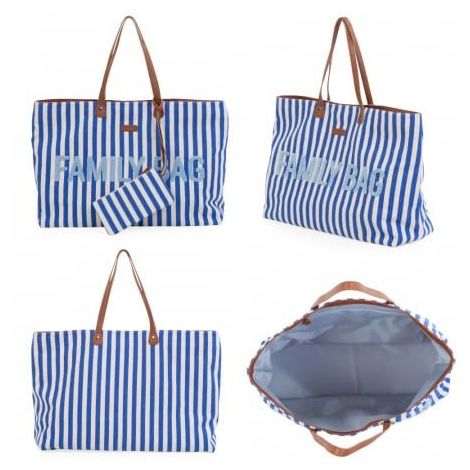 Childhome Family Bag Albastru - Spațioasă Multifuncțională - imagine 2