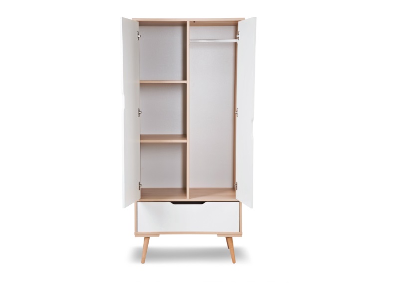 Set Mobilier Copii Klups Sofie Alb Natur - imagine 5