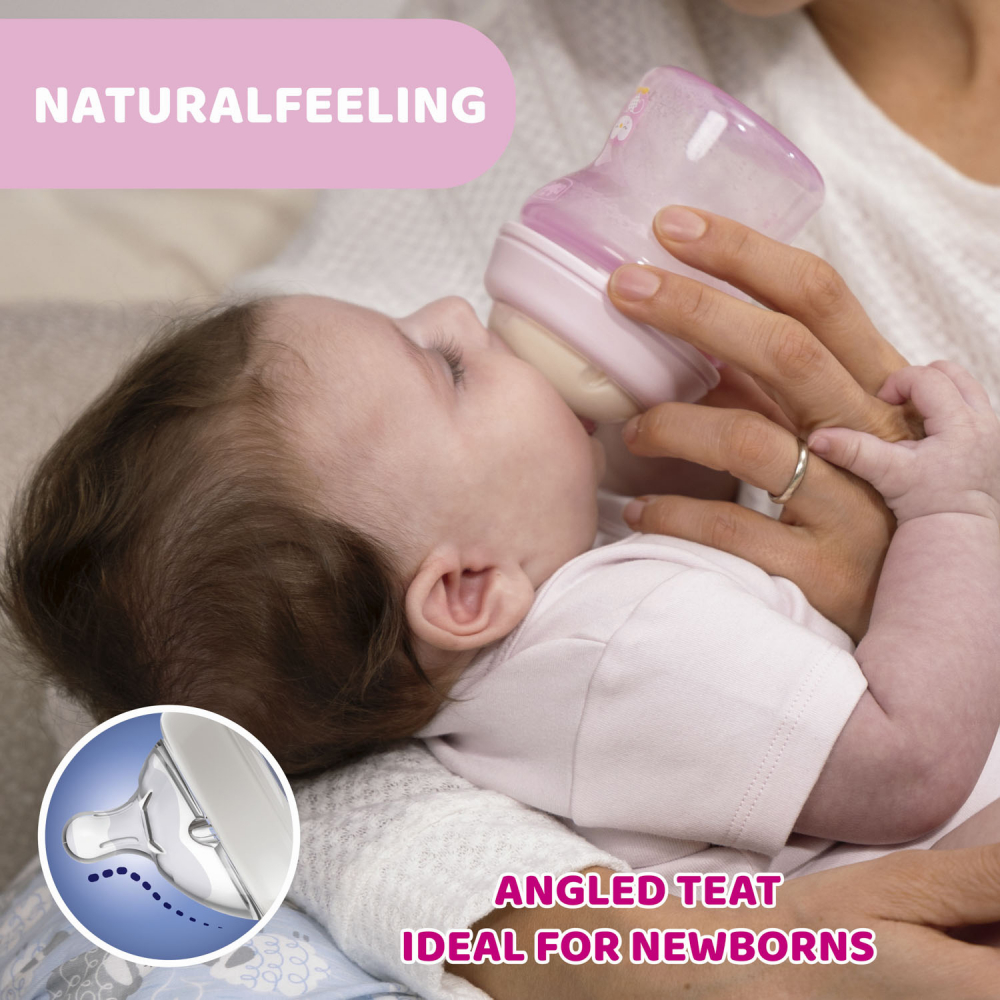 Biberon Chicco Natural Feeling 150ml, 0luni+, Anti-Colici