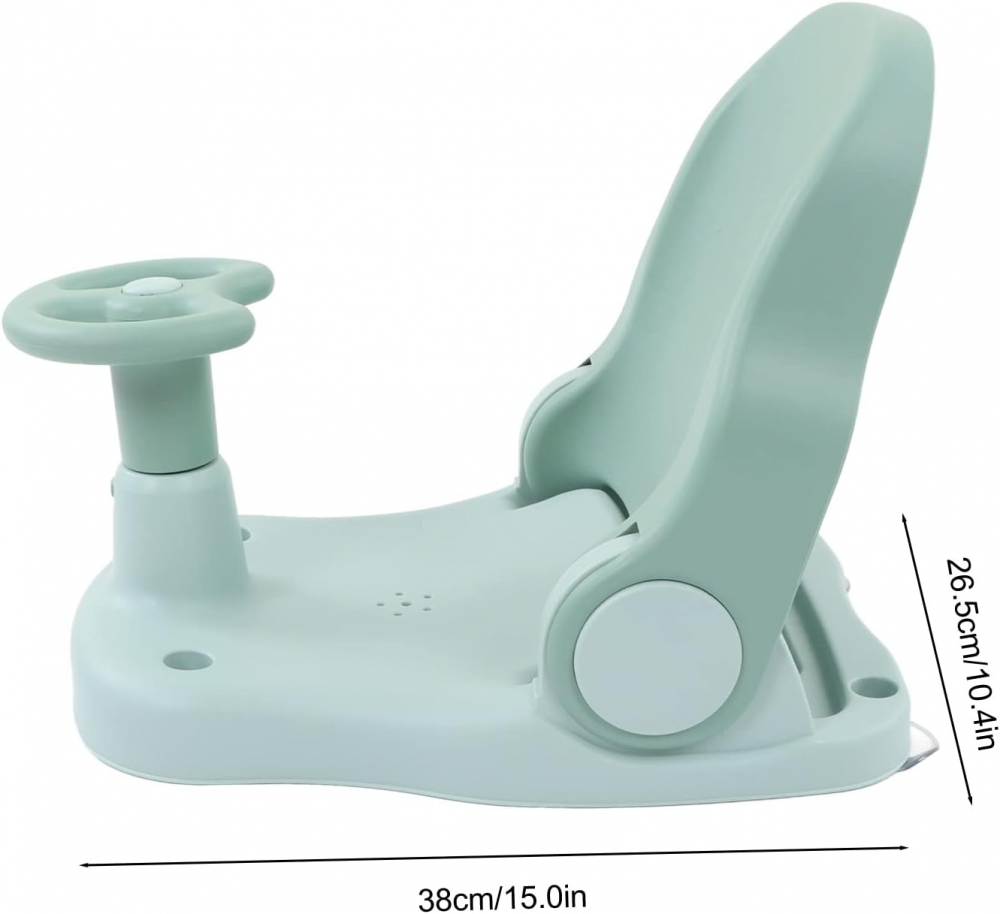 Scaun Baie Little Mom Driver Pink | Volan, 3 Pozitii - imagine 3