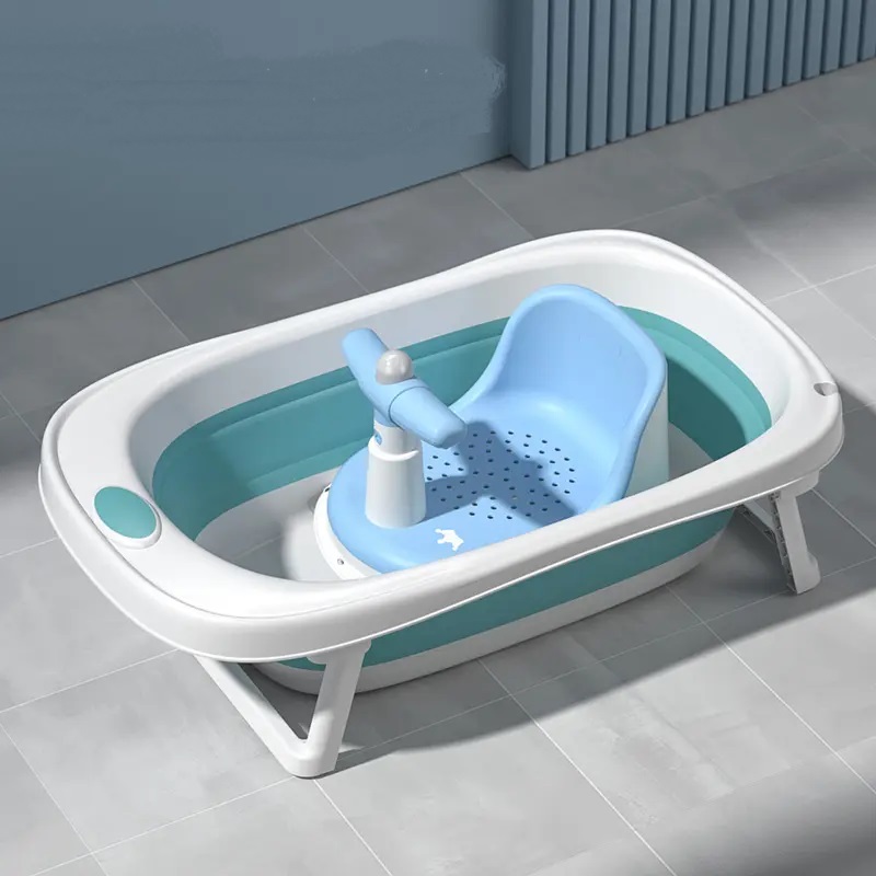Little Mom Scaun Baie Copii Baby Crown Blue - imagine 13