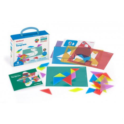 Tangram Translucid Miniland - Joc Creativ