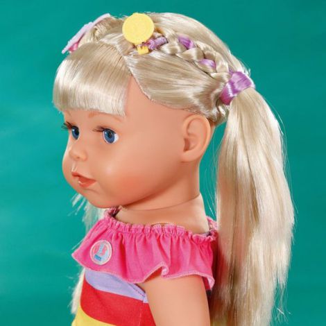BABY born Zapf Surioara Blonda 43 cm cu Accesorii - imagine 5