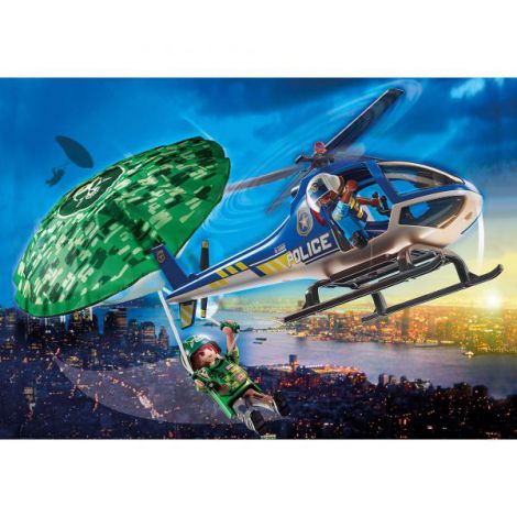 Playmobil Elicopter Politie si Parasutist - imagine 3