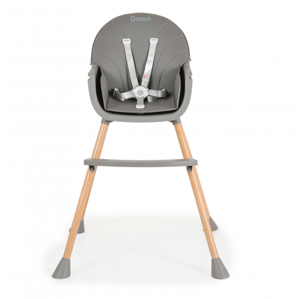 Scaun de masa 2in1 Moni Donut Grey - imagine 2