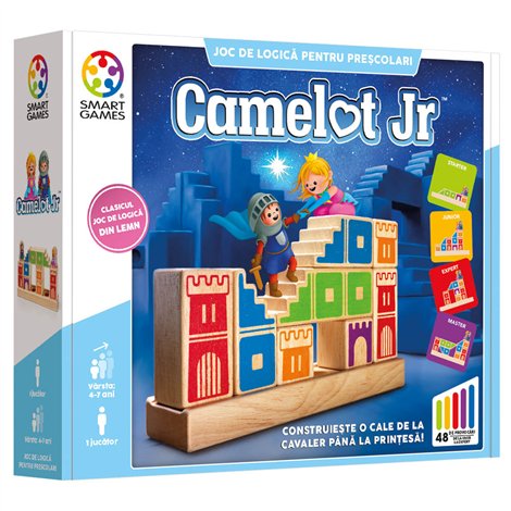 Smart Games Camelot Jr. - Joc Logică 4+ Ani