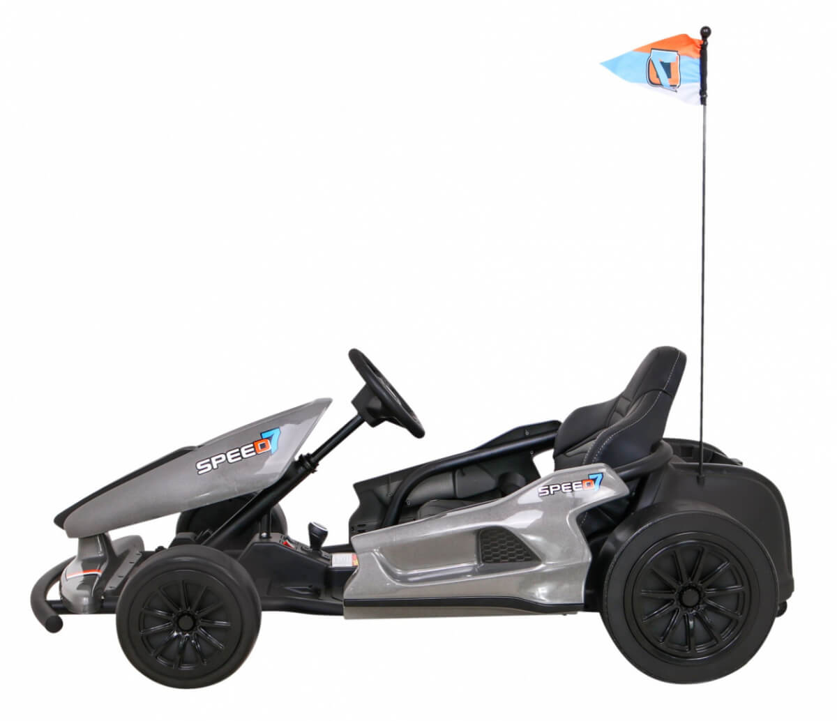 Kart Electric Drift King 24V Gri - Autokids - imagine 4