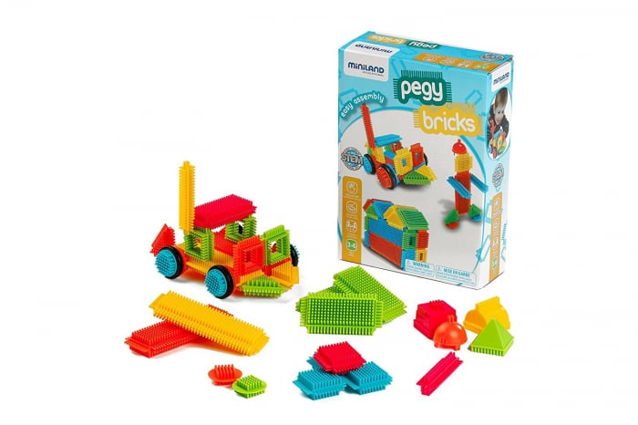 Pegy Bricks Miniland | Joc Constructii Creativ