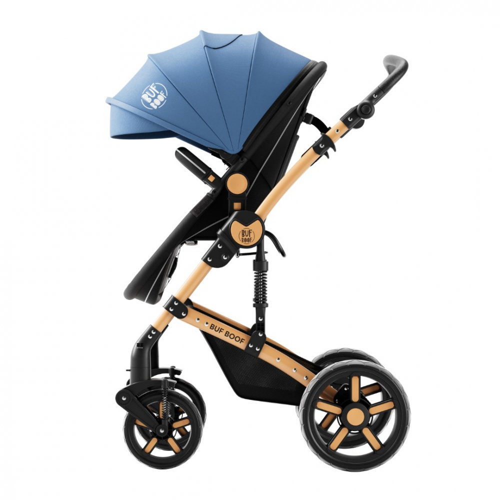 Buf Boof A1 Deluxe - Carucior 2in1 Aluminiu