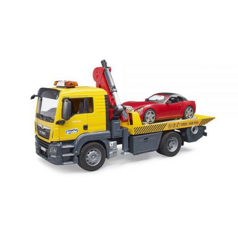 Bruder MAN TGS Tractor cu Lumini și Sunete - imagine 2