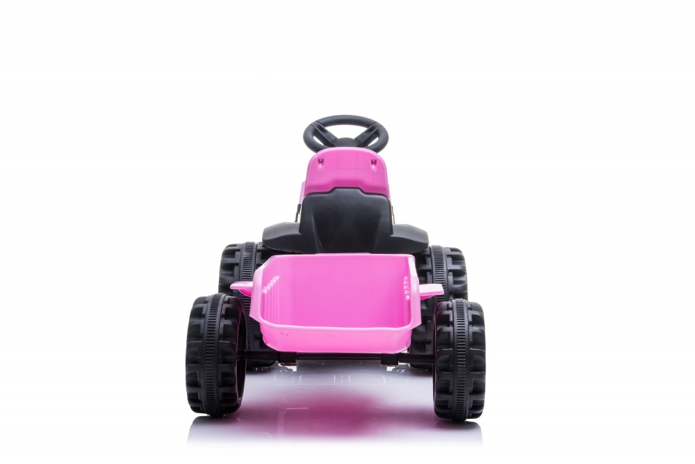 Tractor Electric Pink Nichiduta cu Remorcă - imagine 6