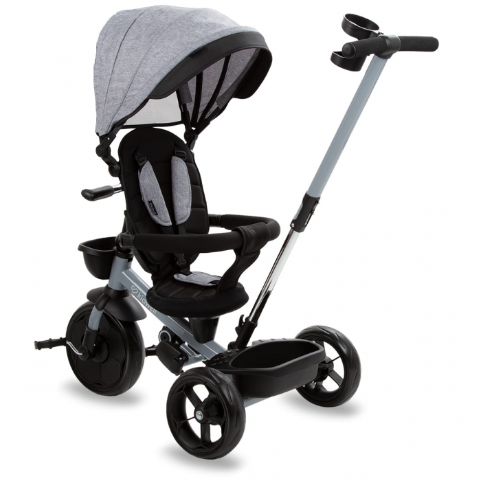 Tricicleta Kidwell Axel Gri, Scaun Rotativ 25kg - imagine 2