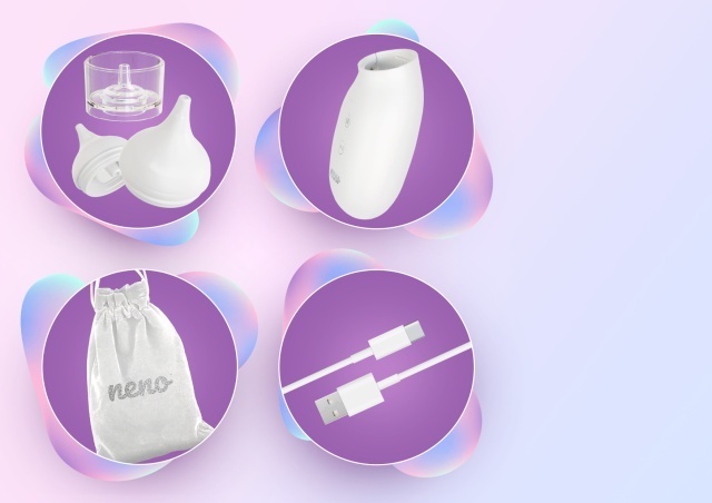 Aspirator Nazal Neno Aria | Fără Fir | Curățare Sigură - imagine 7