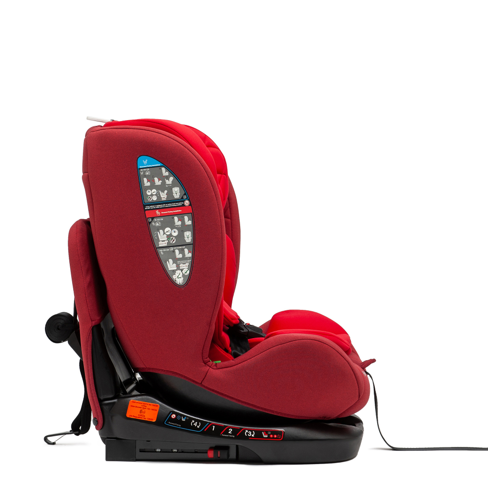 Juju Total 360 i-Size Rosu | Scaun Auto Rotativ 0-12 Ani - imagine 13