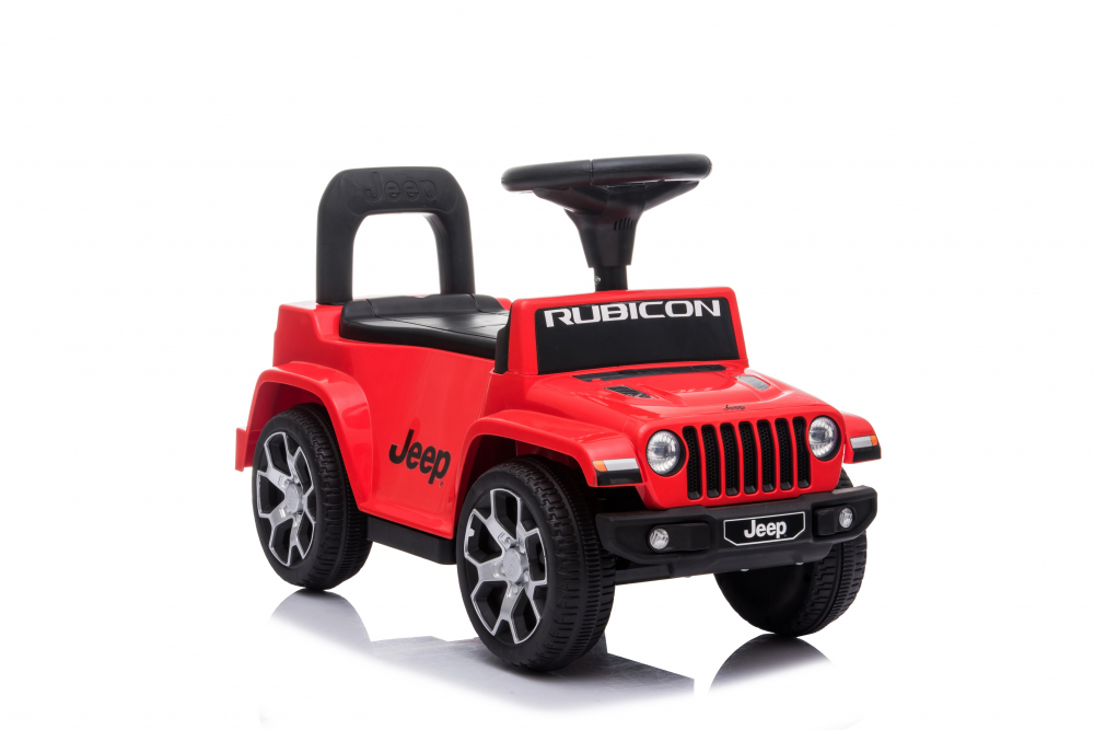 Masinuta Jeep Rubicon Red, fara pedale - imagine 7