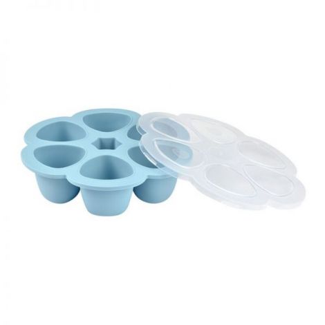 Beaba Recipient Portii 6x90ml, Silicon Ermetic - imagine 3