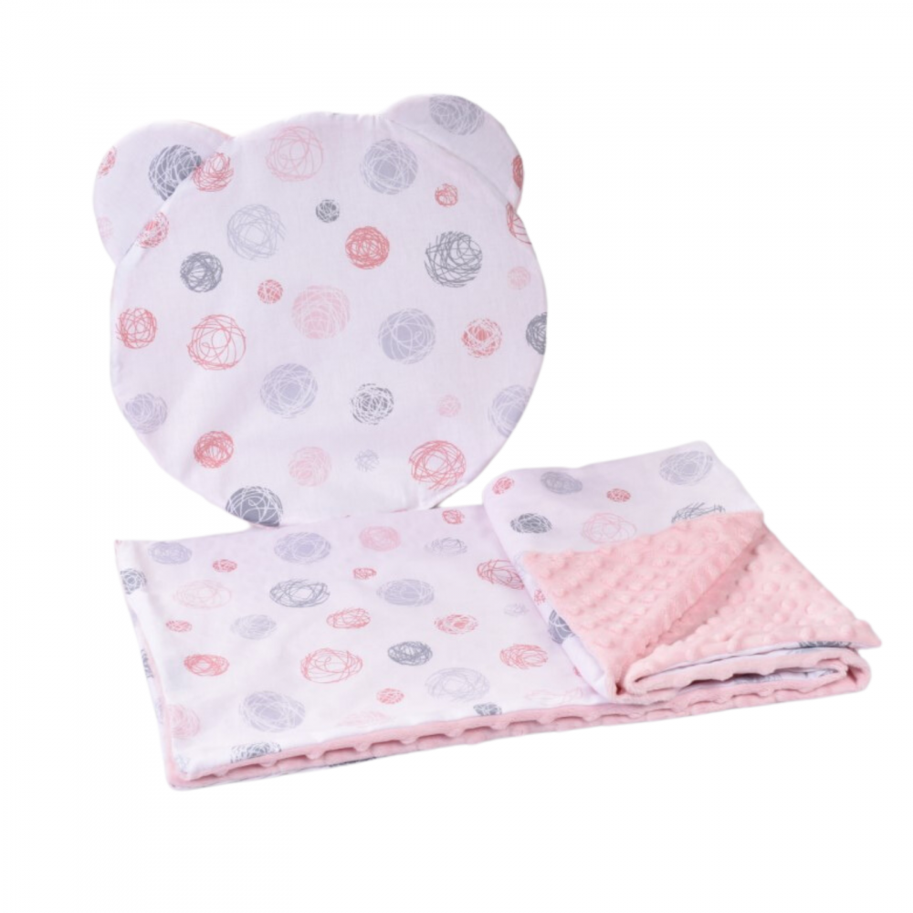 Lenjerie Confort Family Roz Pal, Moale pentru Bebe - imagine 2