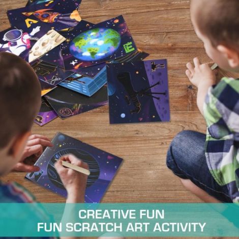 Set razuit spațial Chalk & Chuckles - imagine 3