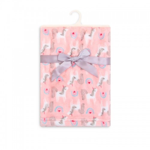 Paturica Unicorni Fleece Mother's Choice - imagine 4