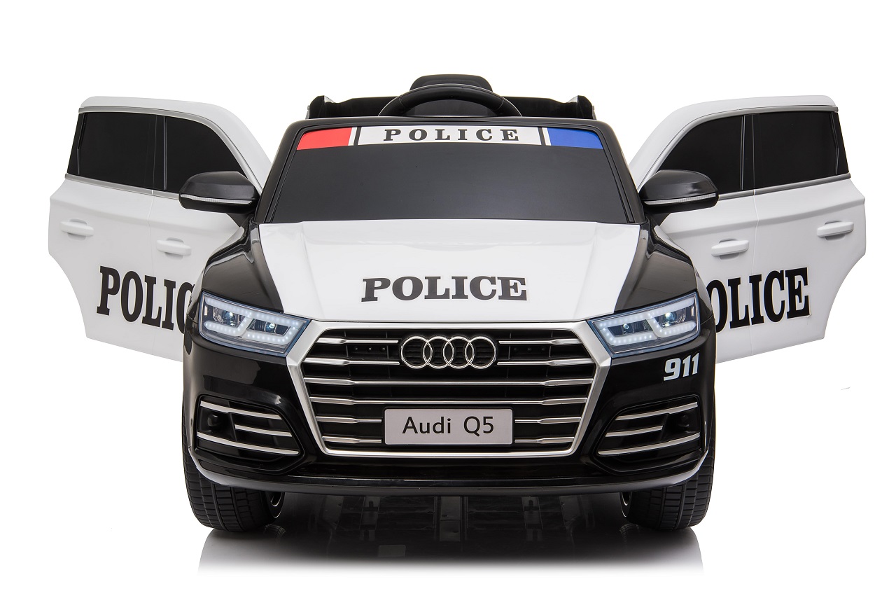 Masinuta Electrica Audi Q5 Politia, Negru - imagine 5