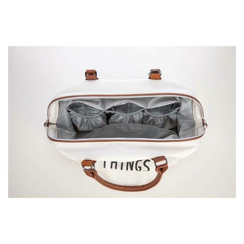 Geanta FreeON Mommy Things Beige | Spațioasă - imagine 4