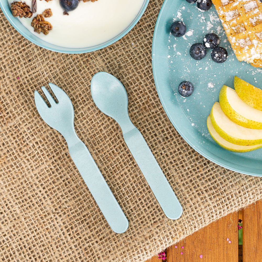 Set Tacâmuri Reer Copii Eco Albastru-Gri - imagine 10