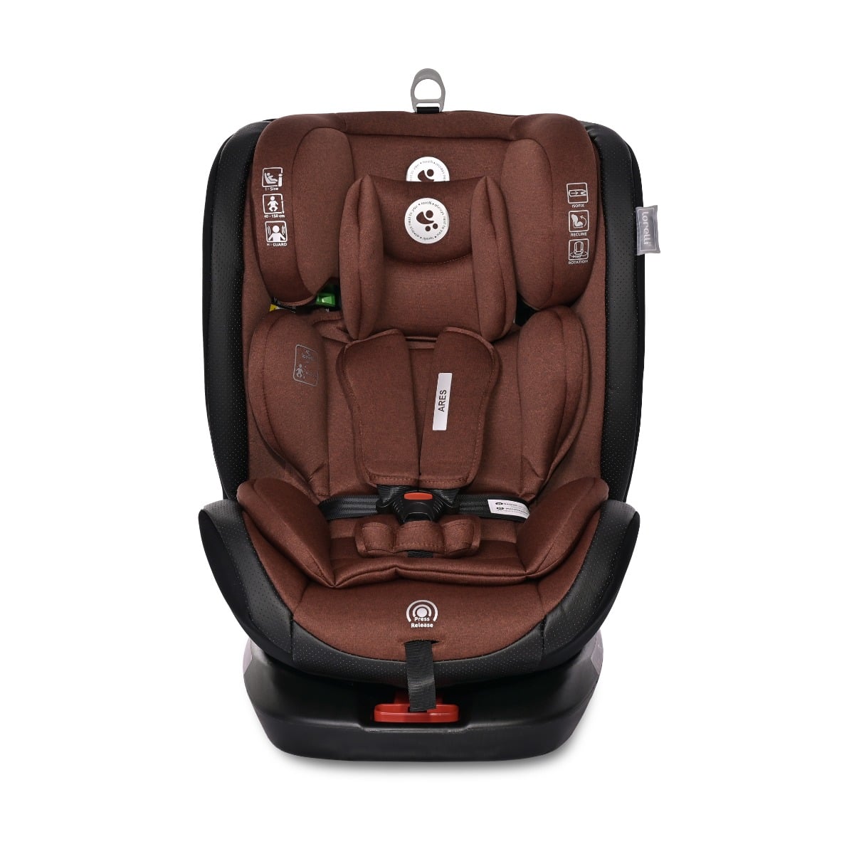 Scaun Auto Lorelli Ares Isofix 360°, i-Size